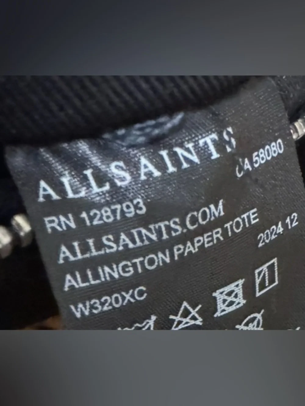 ALLSAINTS Allington Straw Tote